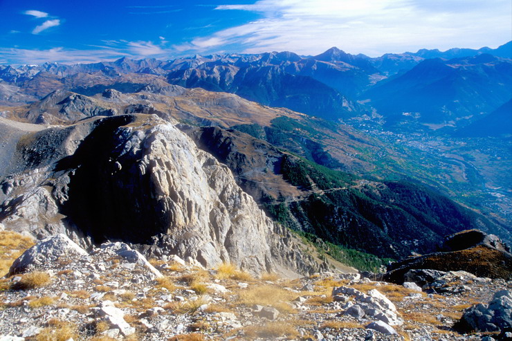 Tête d'Amont - Briançon et au-delà - Mont Chaberton (3131 m)