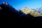 Tour de Montbrison - Vallon de la Selle - Cime de la Condamine (2940 m) et Bas Morand (2731 m) - Au fond, l'Aiglire