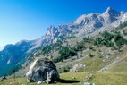 Tour de Montbrison - Massif de Montbrison - de g.  d., Croix de la Salcette, Tenailles, Tte d'Amont, Pic de Montbrison (2818 m)