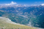 Tour de Montbrison - Croix de la Salcette (2331 m) - Bassin de Briançon - Mont Chaberton (3131 m)