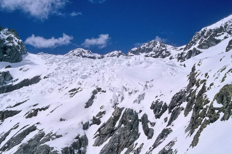 Ski en crins - Glacier Blanc