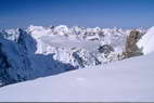 Ski en crins - Les Rouies (3589 m), Pointe du Vallon des tages (3564 m)