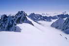 Ski en Écrins - Roche Faurio (3730 m) - Les Agneaux (3664 m)