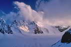 Ski en crins - Pointe Mettrier (3620 m), Barre Blanche (3698 m), Barre Noire (3751 m), Barre des crins (4102 m)