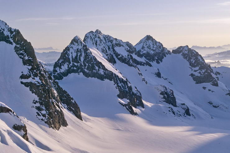 Ski en crins - Roche Paillon (3636 m), Pic de Neige Cordier (3614 m)