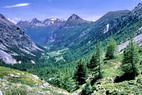 Valle troite - Vue gnrale depuis l'amont