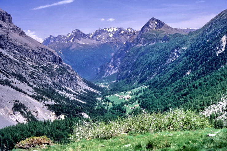 Valle troite - Vue gnrale depuis l'amont