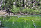 Valle troite - Lac Vert, Lago Verde (1834 m)