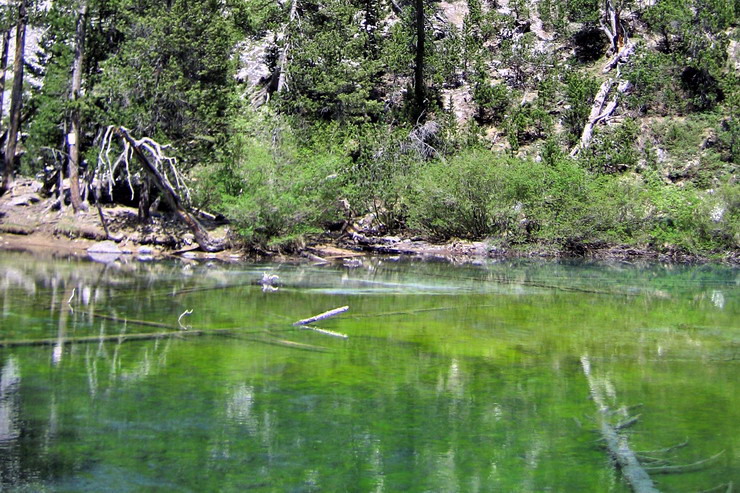 Valle troite - Lac Vert, Lago Verde (1834 m)