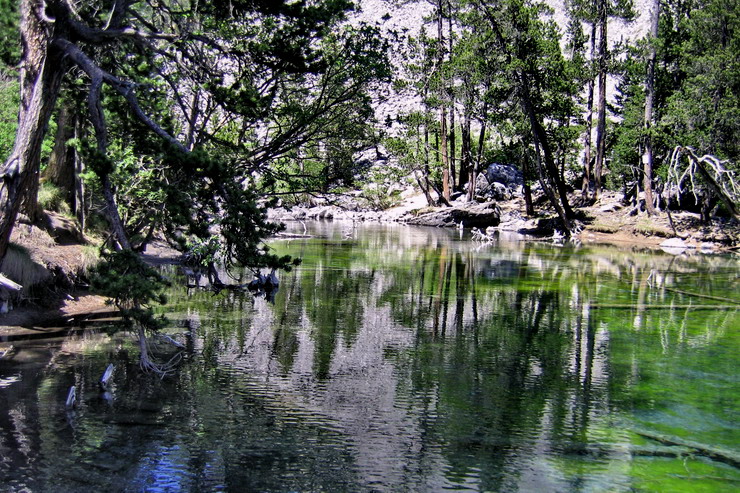 Valle troite - Lac Vert, Lago Verde (1834 m)