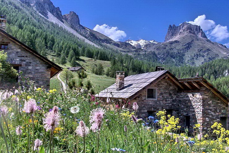 Valle troite - Les Serres (1800 m) - Grand Sru (2888 m)