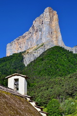 Mont Aiguille, vu depuis Trzanne