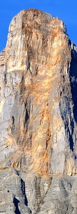 Mont Aiguille, couloir nord-est